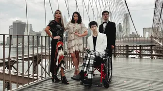 CMG NYC Fashion Week Brooklyn Bridge Photo Shoot #10