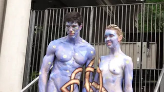 BODY PAINTING DAY : BLUE TEAM #10