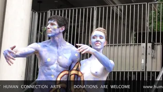 BODY PAINTING DAY : BLUE TEAM #4