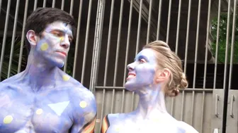 BODY PAINTING DAY : BLUE TEAM #8