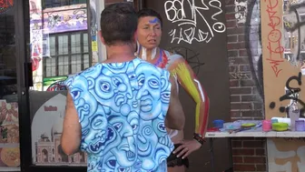 BODY PAINTING : BUSHWICK ART WEEK