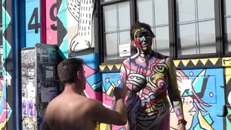 BODY PAINTING : BUSHWICK ART WEEK #10