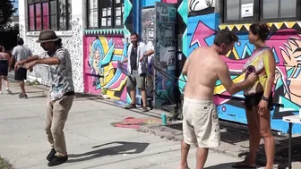 BODY PAINTING : BUSHWICK ART WEEK #3