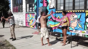 BODY PAINTING : BUSHWICK ART WEEK #4