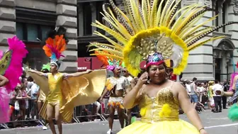 PRIDE PARADE CLIP : LADY IN WHITE #2