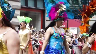 PRIDE PARADE CLIP : LADY IN WHITE #3