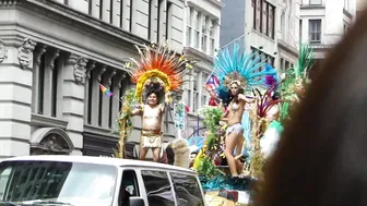 PRIDE PARADE CLIP : LADY IN WHITE #5