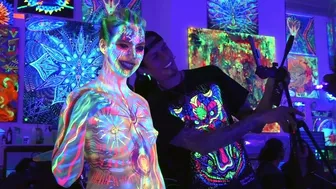 UV BODY PAINTING # 3 №2 #1