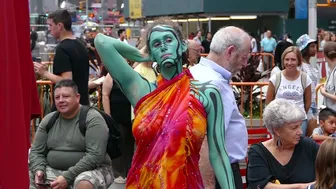 BODY PAINTING : HAPPY INDEPENDENCE DAY ! #1