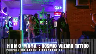 Grand Opening : Humo Maya Cosmic Wizard Tattoo & 3D-UV Gallery. #2