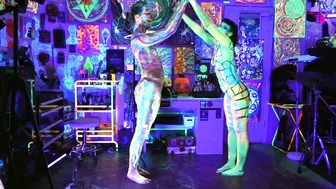 NEON BODY PAINTING # 5 #2