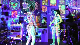 NEON BODY PAINTING # 5 #3