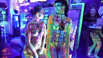 NEON BODY PAINTING # 5 #7