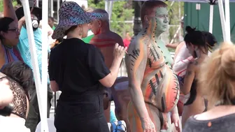 BODY PAINTING DAY : MORE MODELS #7