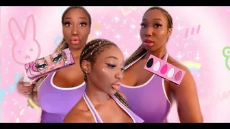 ♡ BLACK BIMBO BARBIE MAKEUP TUTORIAL FEAT. FANTASY PALLETTE ♡ LILY DIOR