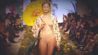 Jardin Exotique Ukrainian fashion week in 4 K