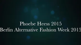 Phoebe Heess 2015 – Berlin Alternative Fashion Week 2015 in 4K #2