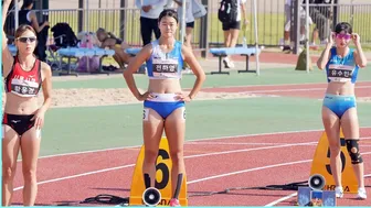 여자일반 200m 결승..과연 우승자는..[제34회 전국실업단대항 육상경기대회] [따시기] #1