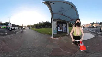 （5k）VR360環保大尖兵1：志成公園撿垃圾 | beauty scooter | 미용 스쿠터 | スクーターに乗って美しい女性 @jtw_03317 #10