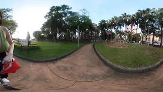 （5k）VR360環保大尖兵1：志成公園撿垃圾 | beauty scooter | 미용 스쿠터 | スクーターに乗って美しい女性 @jtw_03317 #8