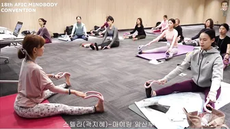 스텔라(곽지혜)-'마이링 임산부 요가'(18th AFIC MINDBODY CONVENTION) #8