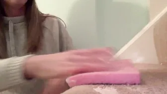 ASMR Cleaning No Talking - Soothing Sounds Carpet Scratching #7