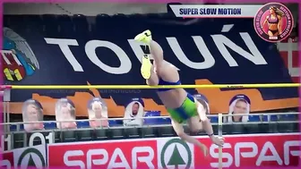 [Super SlowMotion] Women Jump Events - European Championship Torun 2021 - part 8 #3