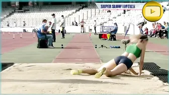 [Super SlowMotion] Top 4 Women Triple Jump - Team Championship 2021 Cluj-Napoca Romania #3