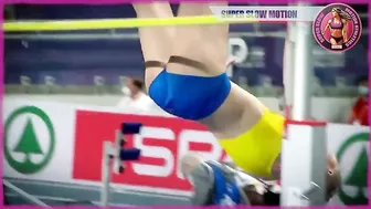 [Super SlowMotion] Women Jump Events - European Championship Torun 2021 - part 6 #2