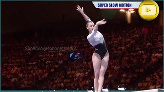 [Super SlowMotion] 3 Great Balance Beam routines - European Championship 2022 Munich #10