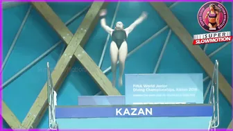 [Super SlowMotion] Girls Diving Highlights - 2016 World Championship Kazan - 7 #8