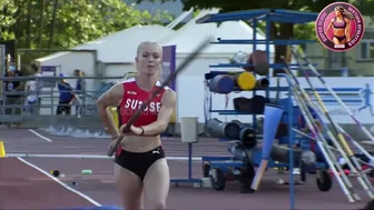 [Super SlowMotion] Junior Women Pole Vault & High Jump - European U20/U23 Championship 2021 - 4 #7