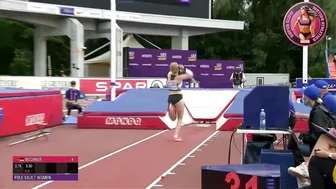 [Super SlowMotion] Junior Women Pole Vault & High Jump - European U20/U23 Championship 2021 - 4 #9