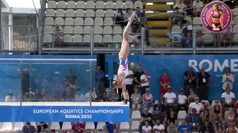 [Super SlowMotion] Women Diving Highlights Roma 2022 European Championships - part 2 #3