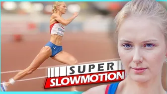 [Super SlowMotion] Women Jump Events - European Championship Helsinki - part 7 #1