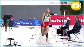 [Super SlowMotion] Women Triple Jump U23 European Championship 2023 - part 1 #10