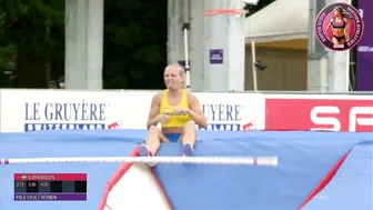 [Super SlowMotion] Junior Women Pole Vault & High Jump - European U20/U23 Championship 2021 - 7 #5