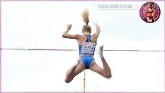 [Super SlowMotion] Junior Women Pole Vault & Triple Jump - U23 European Championship 2021 - Part 1 #7