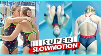 [Super SlowMotion] Girls Diving Highlights - 2016 World Championship Kazan - 9