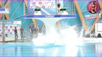 [Super SlowMotion] Girls Diving Highlights - 2016 World Championship Kazan - 4 #2