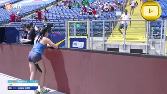 [Super SlowMotion] Women Long Jump Highlights - 3rd Division - European Team Games 2023 #7