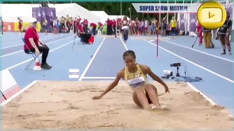 [Super SlowMotion] Women Long Jump U23 European Championship 2023 #5