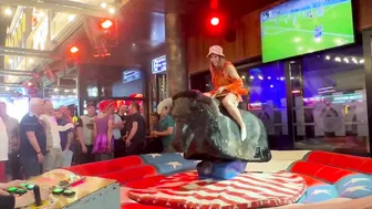 Mechanical bull riding May 11th 2024 in Benidorm made in ♥️♥️♥️♥️ #3