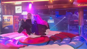 Mechanical bull riding highlight May 15th 2024 in Benidorm Spain ♥️♥️♥️♥️♥️♥️ #1