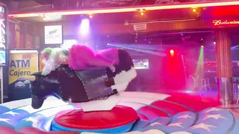 Mechanical bull riding highlight May 15th 2024 in Benidorm Spain ♥️♥️♥️♥️♥️♥️ #3