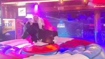 Mechanical bull riding highlight May 15th 2024 in Benidorm Spain ♥️♥️♥️♥️♥️♥️ #5