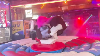 Mechanical bull riding highlight May 15th 2024 in Benidorm Spain ♥️♥️♥️♥️♥️♥️ #8