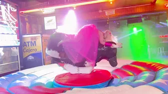 Mechanical bull riding highlight May 15th 2024 in Benidorm Spain ♥️♥️♥️♥️♥️♥️ #9