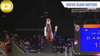 [SuperSlowMotion] Top 6 Women Vaulting Russia Cup 2022 #2