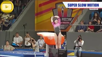 [SuperSlowMotion] Top 6 Women Vaulting Russia Cup 2022 #9